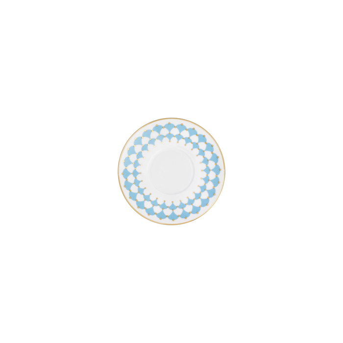 Hermia Peyda - Juego de tazas de café Azul Claro (4 piezas)